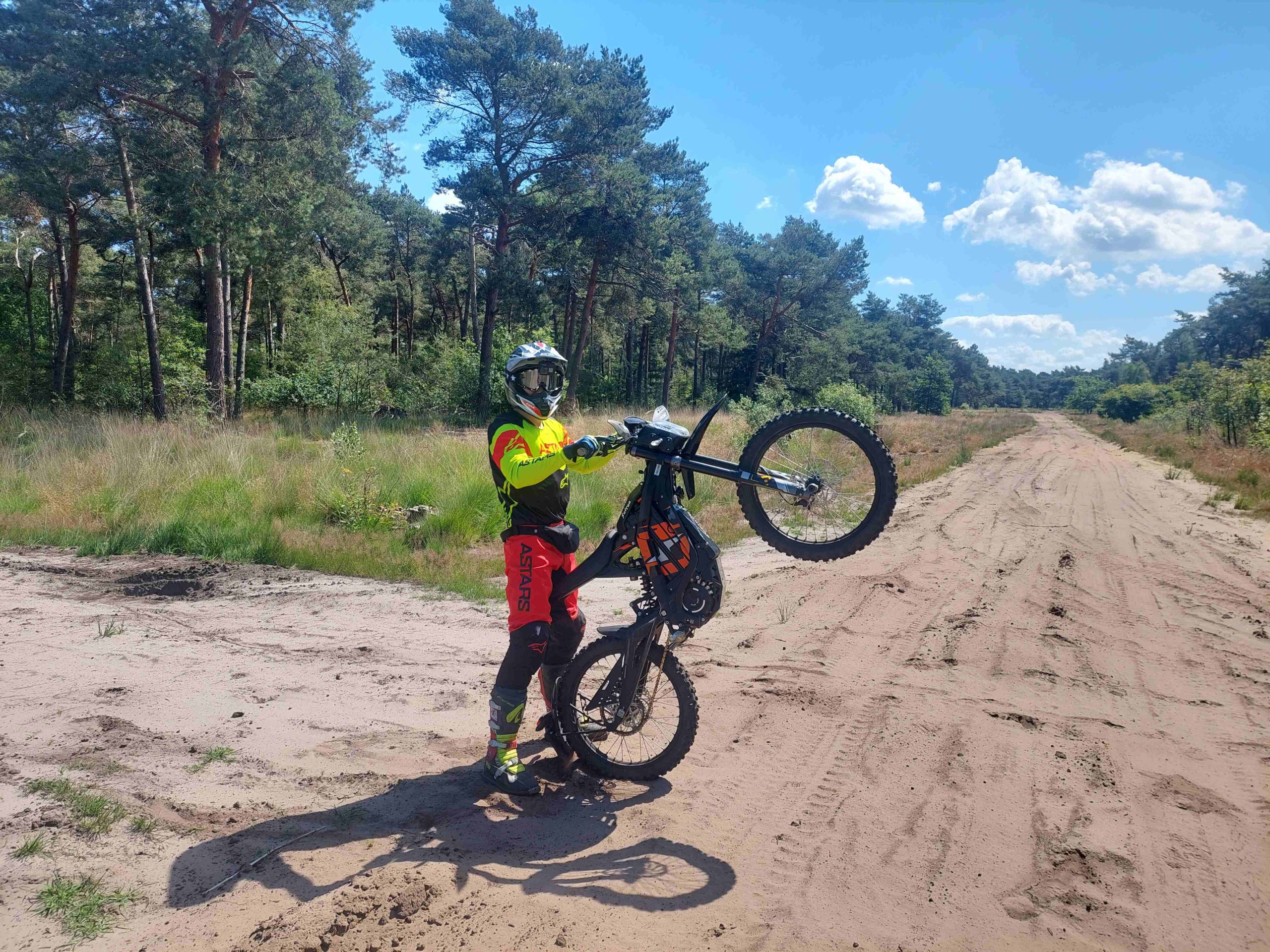 Landschap voor hero achtergrond