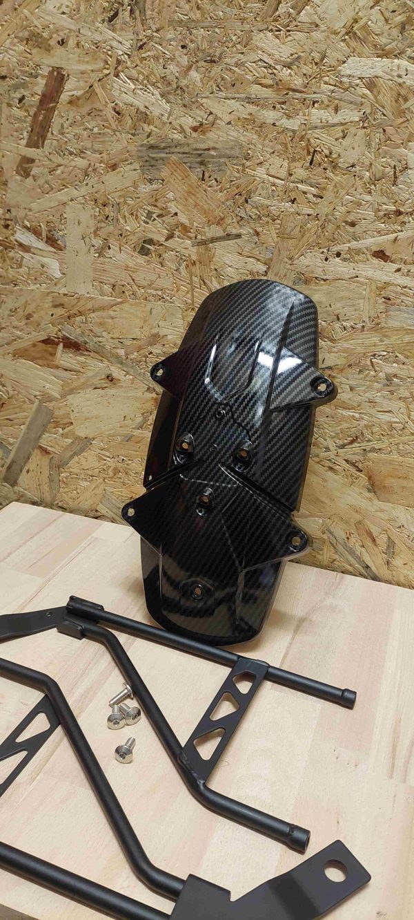 Achterspatbord Carbon voor Sur ron Light Bee