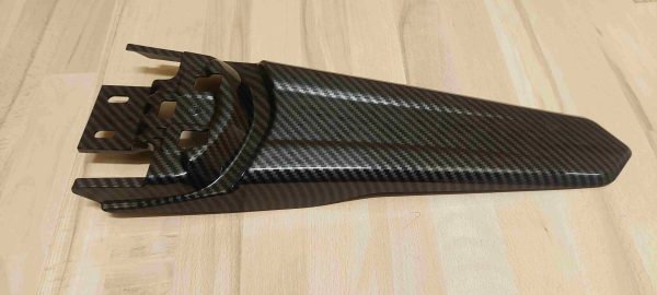 Lang achterspatbord carbonlook voor Sur ron Light Bee