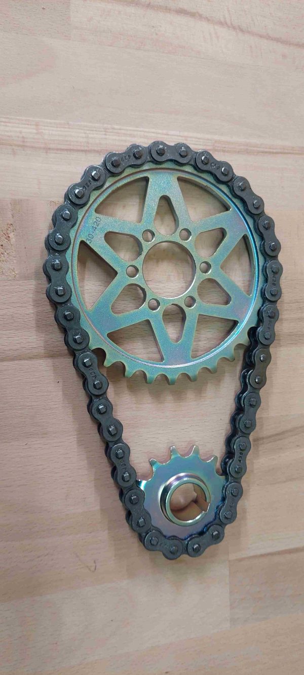Primaire aandrijving met ketting voor Sur ron Light Bee